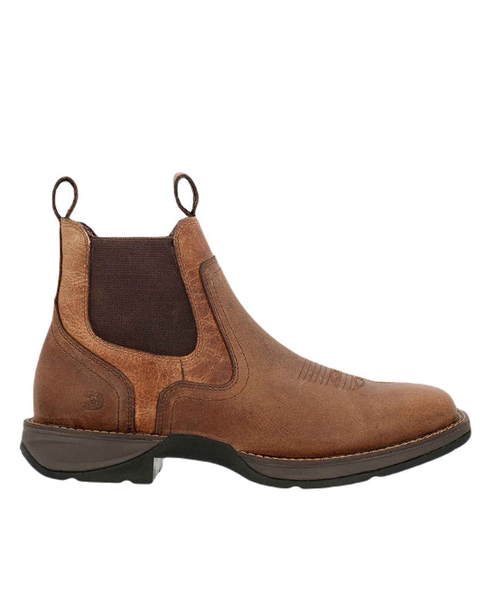 Old Town Brown Tan Coloured Durango Mens Red Dirt Rebel Western Boots on White Background
#colour_old-town-brown-tan
