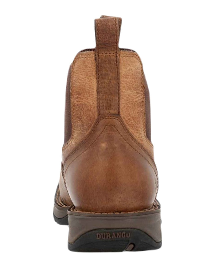 Old Town Brown Tan Coloured Durango Mens Red Dirt Rebel Western Boots on White Background
#colour_old-town-brown-tan