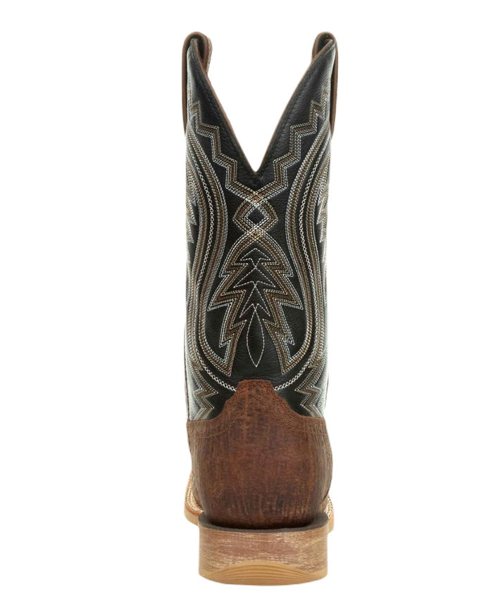 Acorn Black Onyx Coloured Durango Mens Rebel Pro Western Fashion Boots on Outdoor Background
#colour_acorn-black-onyx