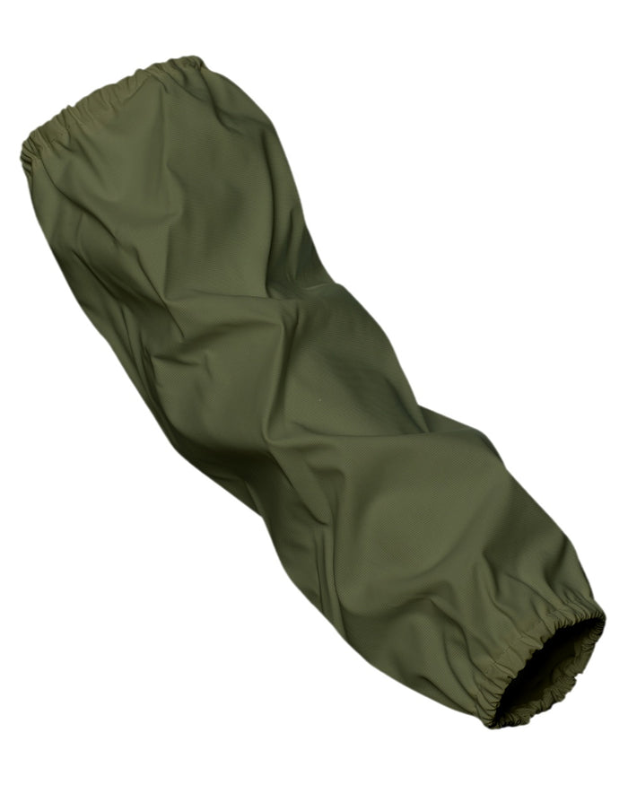 Olive Coloured Elka Loose Sleeves on white background #colour_olive