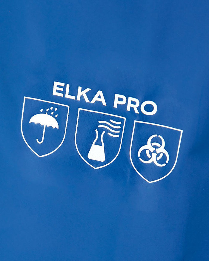 Cobalt Coloured Elka Professional Jacket on white background #colour_cobalt