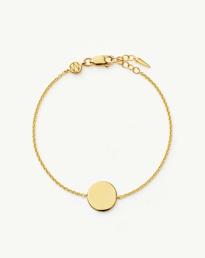 Engravable Round Bracelet Bracelets Missoma