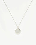 Engravable Round Necklace | Sterling Silver Necklaces Missoma