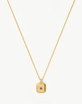 Star Ridge Birthstone Pendant Necklace | 18ct Gold Vermeil/Amethyst Necklaces Missoma