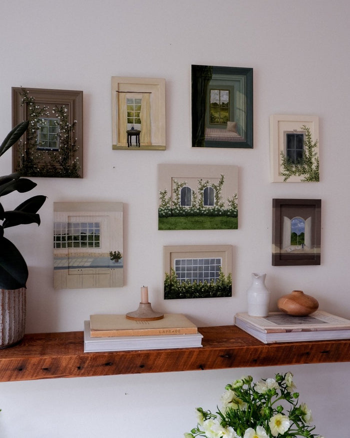 Garden IV | 8" h x 10" w | Framed - Liza Pruitt