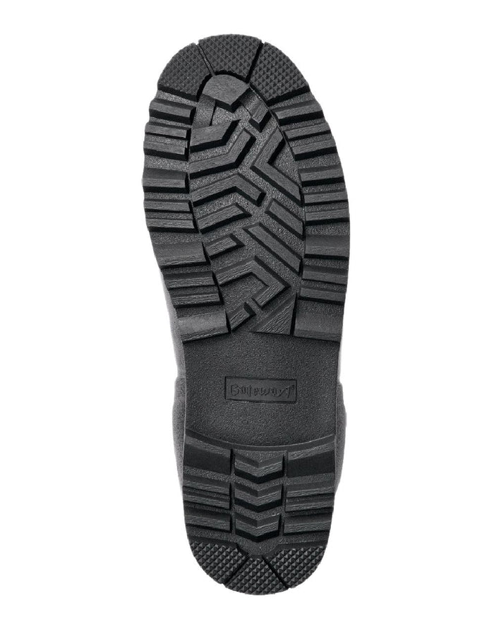 Black Coloured Gateway1 Ascot 6" 3mm Boots on white background #colour_black