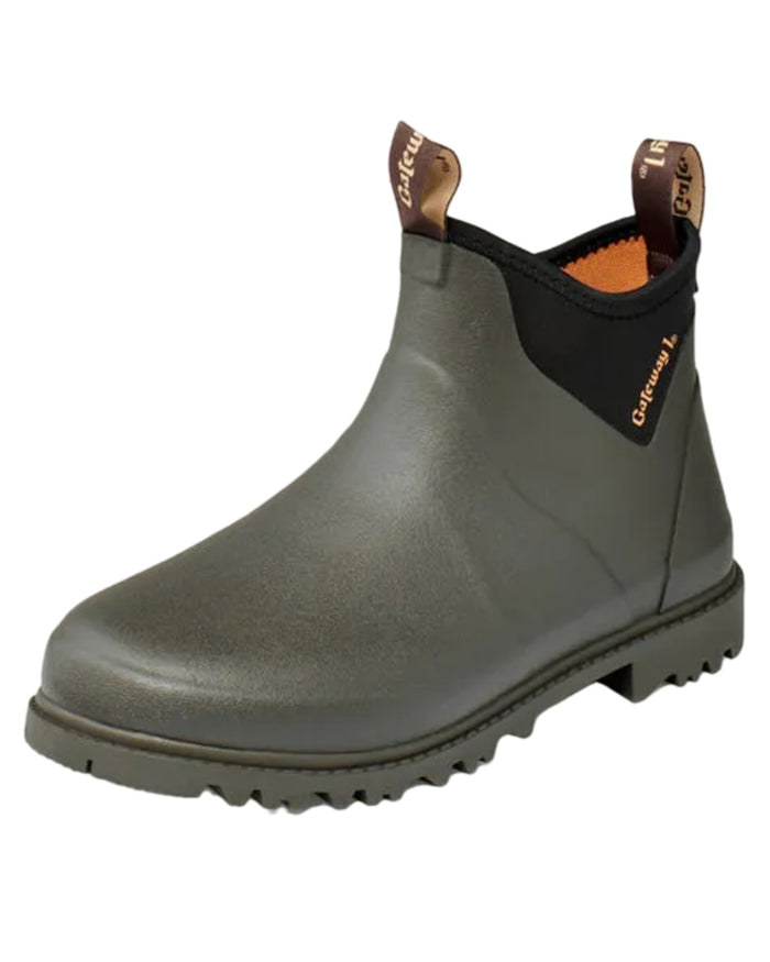 Dark Brown Coloured Gateway1 Ascot II 6" 3mm Boots on white background #colour_dark-brown