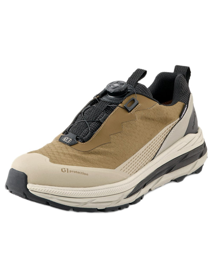 Dark Olive coloured Gateway1 Calvus 3" G1 Speed Lacing Shoes on white background #colour_dark-olive