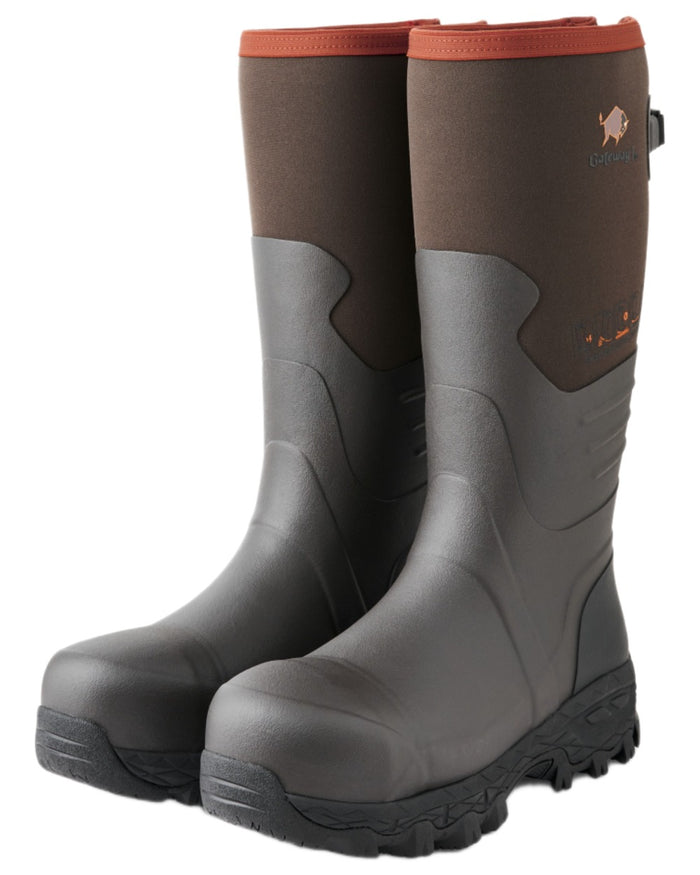 Brown coloured Gateway1 Country 17" 4mm Nano ST PR Wellingtons on white background #colour_brown