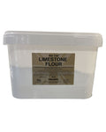 Gold Label Limestone Flour On A White Background