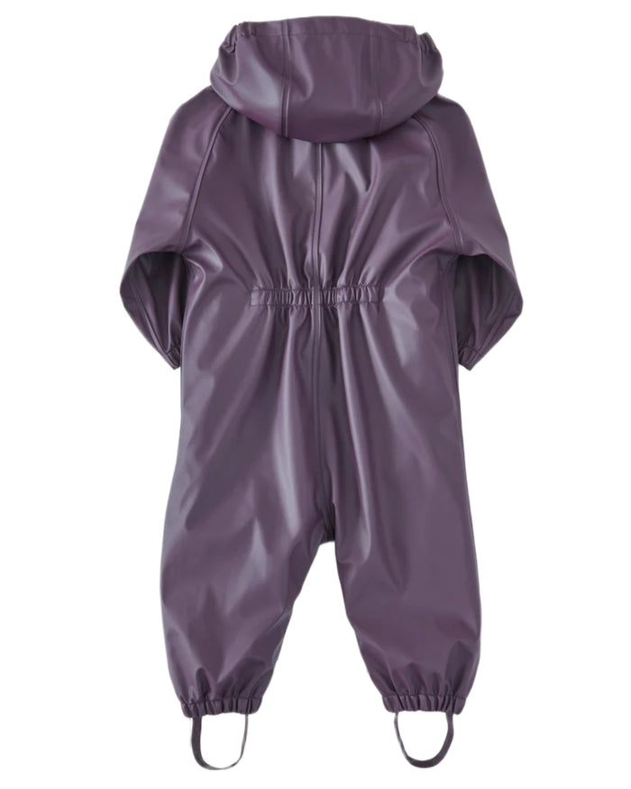 Amethyst Purple coloured Grass & Air Childrens Puddle Suit on white background #colour_amethyst-purple