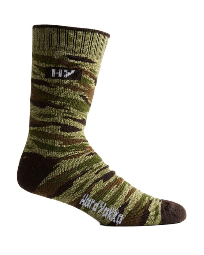 Multi Coloured Hard Yakka Crew Socks and Beanie Bundle on White Background
#colour_multi-coloured