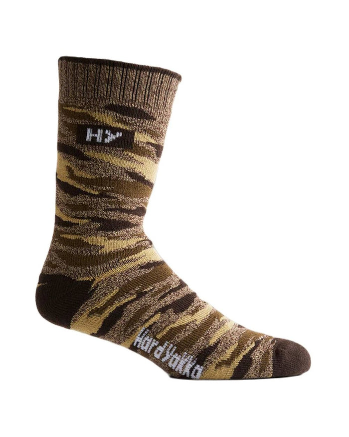 Multi Coloured Hard Yakka Crew Socks and Beanie Bundle on White Background
#colour_multi-coloured