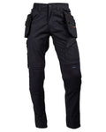 Black Coloured Hard Yakka Xtreme 2.0 Trousers on White Background
#colour_black