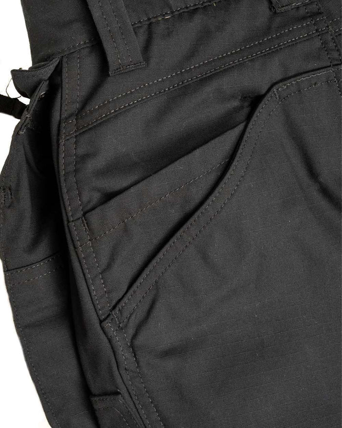 Black Coloured Hard Yakka Xtreme 2.0 Trousers on White Background
#colour_black