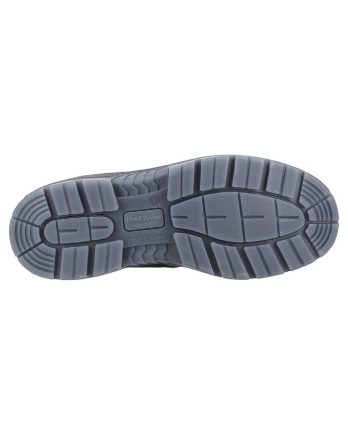 Brown Coloured Hard Yakka Outback Steel Toe Safety Dealer Boots on White Background
#colour_brown