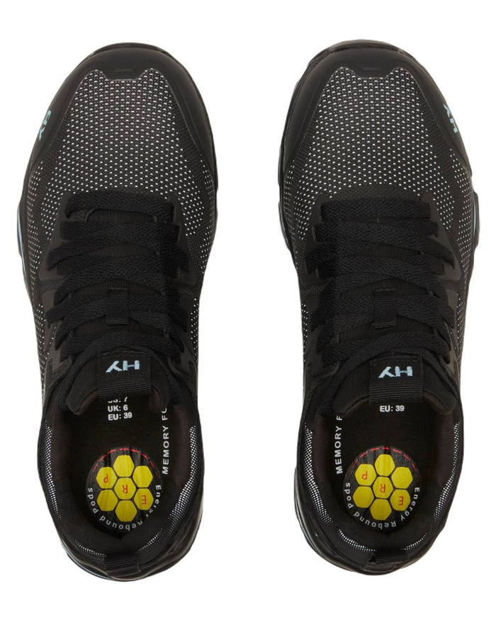 Black Blue Coloured Hard Yakka Womens Icon Safety Trainers on White Background
#colour_black-blue