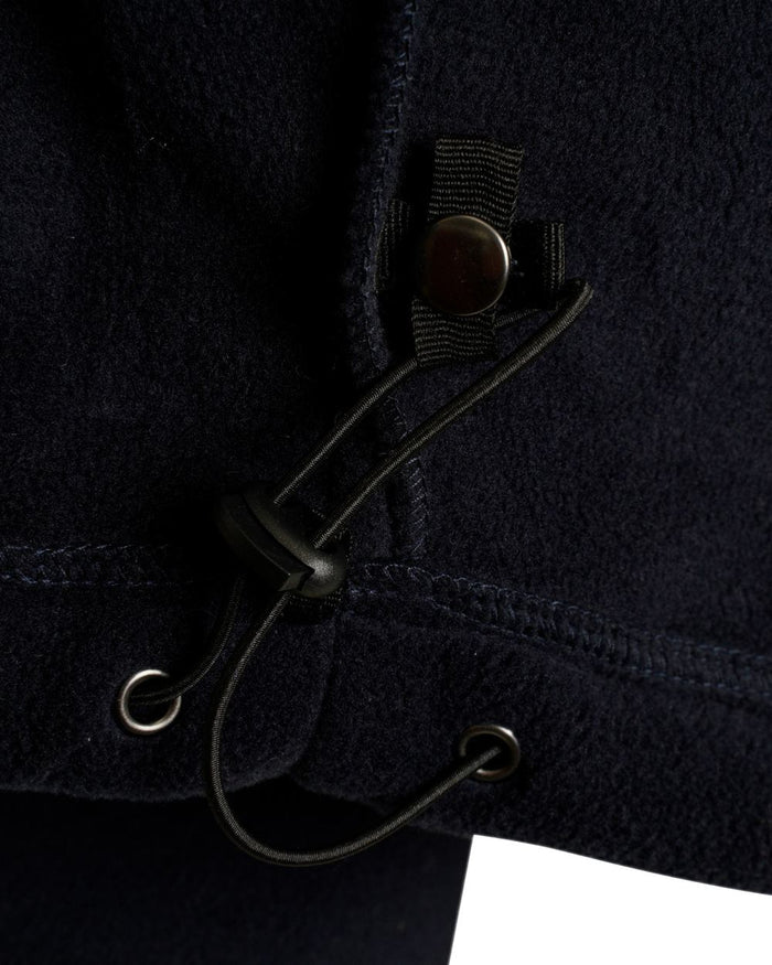 Midnight Coloured Harehill Birtles Fleece Jacket on white background #colour_midnight