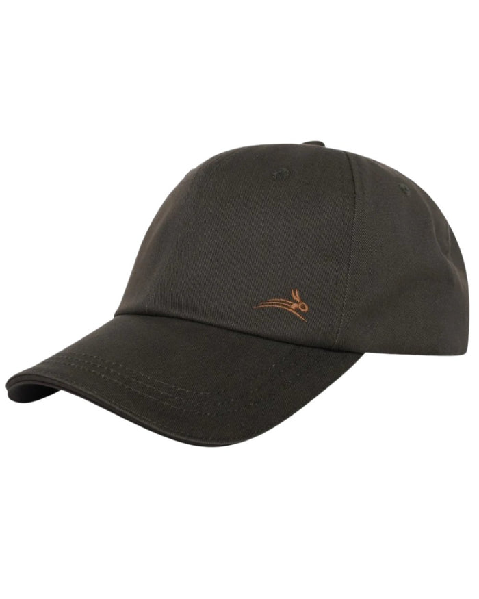 Forest Green coloured Harehill Ridgegate Cap on white background #colour_forest-green