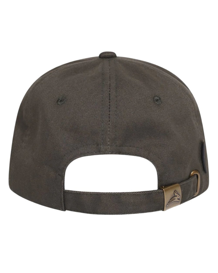 Forest Green coloured Harehill Ridgegate Cap on white background #colour_forest-green