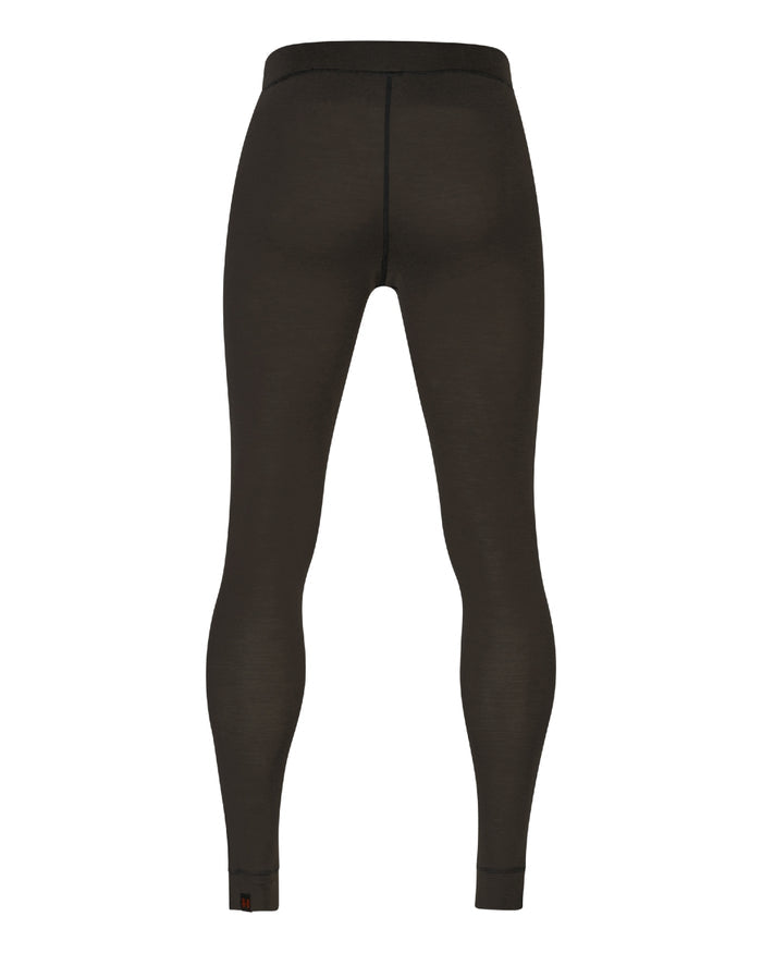 Shadow Brown Coloured Harkila Aspire Base Layer Set on white background #colour_shadow-brown