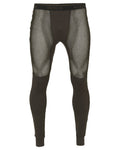 Shadow Brown Coloured Harkila Base Mesh Long Johns on white background #colour_shadow-brown