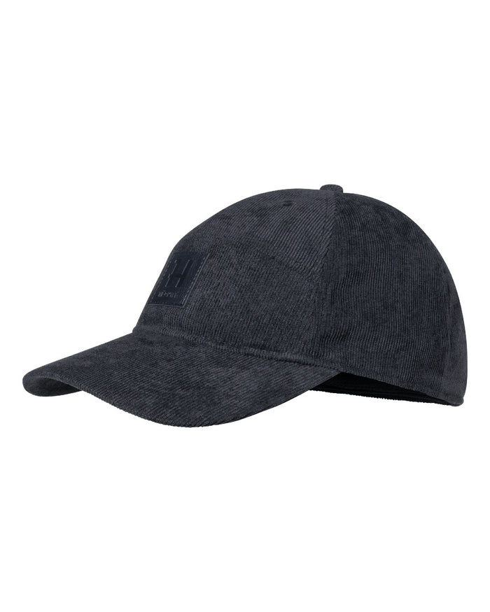Phantom coloured Harkila Corduroy Cap on outdoor background. #colour_phantom