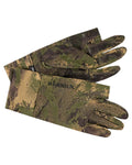 AXIS Forest coloured Harkila Deer Stalker Camo Mesh Gloves on white background #colour_axis-forest