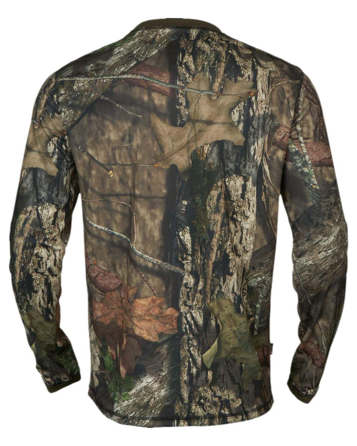 Mossy Oak Break-Up Country Coloured Harkila Moose Hunter 2.0 T-Shirt on white background #colour_mossy-oak-break-up-country