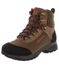 Mid Brown Coloured Harkila Wildwood 2.0 GTX Womens Waterproof Boots on white background #colour_mid-brown