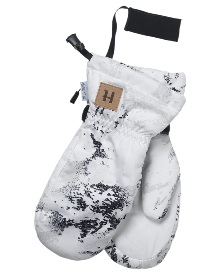 AXIS Snow Coloured Harkila Winter Active WSP Insulated Mittens on white background #colour_axis-snow