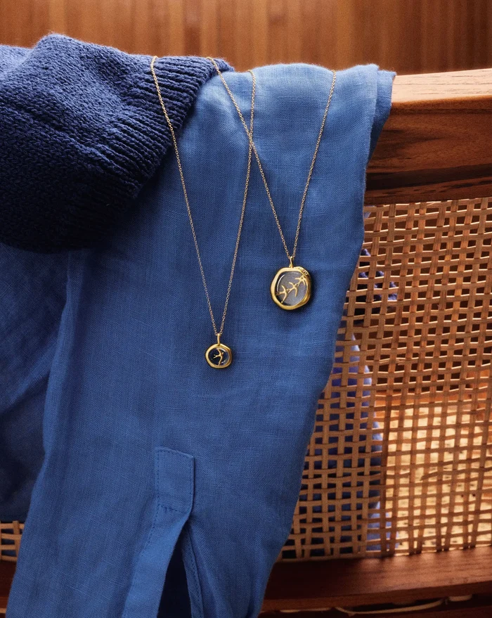 Harris Reed Taking Flight Pendant | 18ct Gold Plated/Crystal Quartz,Cubic Zirconia Charms & Pendants Missoma
