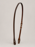 Headstall - HS61 - 1/2" Antiqued Basket Split Ear
