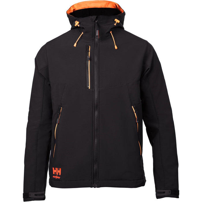 Helly Hansen Chelsea Evolution Hooded Softs in Black #colour_black