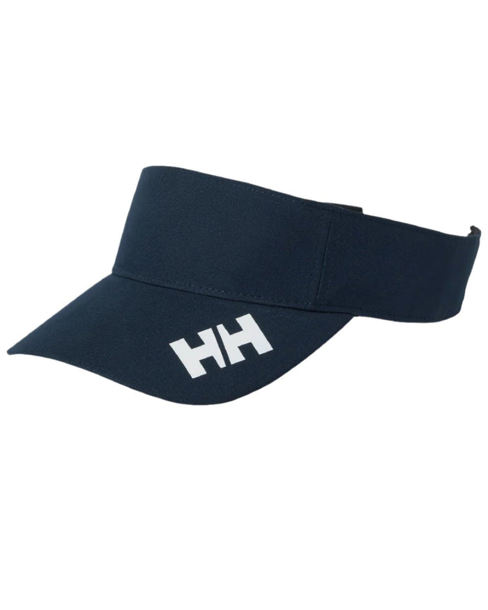 Navy coloured Helly Hansen crew visor 2.0 on white background #colour_navy