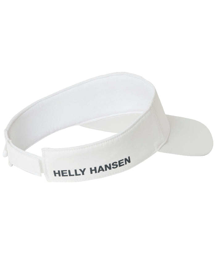 White coloured Helly Hansen crew visor 2.0 on white background #colour_white