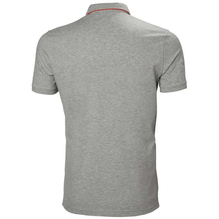 Helly Hansen Kensington Polo in Grey Melange #colour_grey-melange