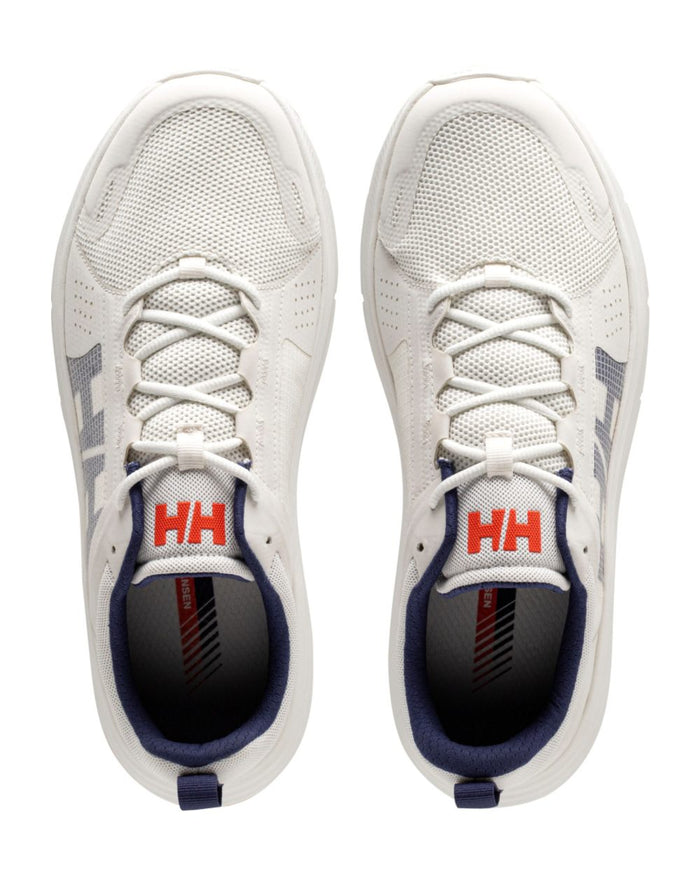 Off White Ocean Coloured Helly Hansen Mens HP Ahiga EVO 5 Marine Lifestyle Shoes on white background #colour_off-white-ocean