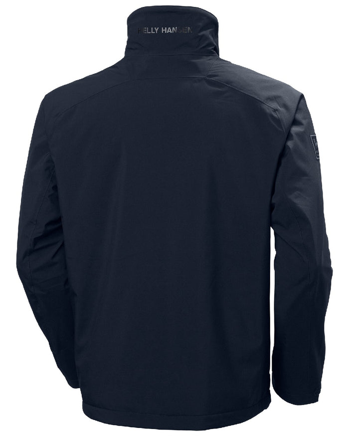 Navy coloured Helly Hansen Mens HP Racing Lifaloft Jacket on white background #colour_navy