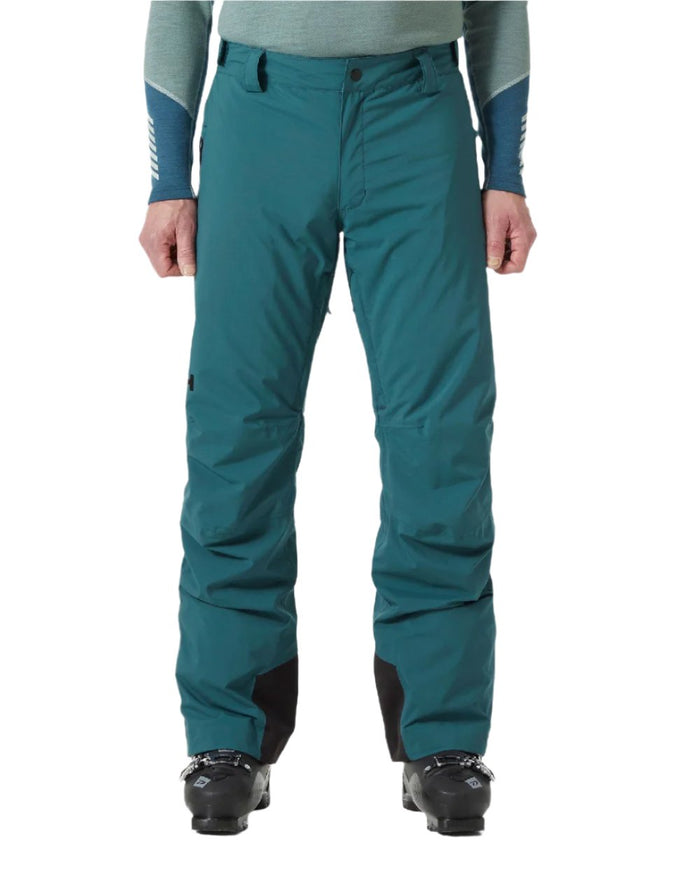 Dark Creek Coloured Helly Hansen Mens Legendary Insulated Ski Pants on white background #colour_dark-creek