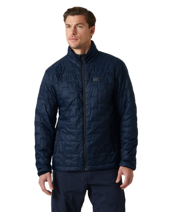 Navy Coloured Helly Hansen Mens Lifaloft Insulator Jacket on White Background
#colour_navy