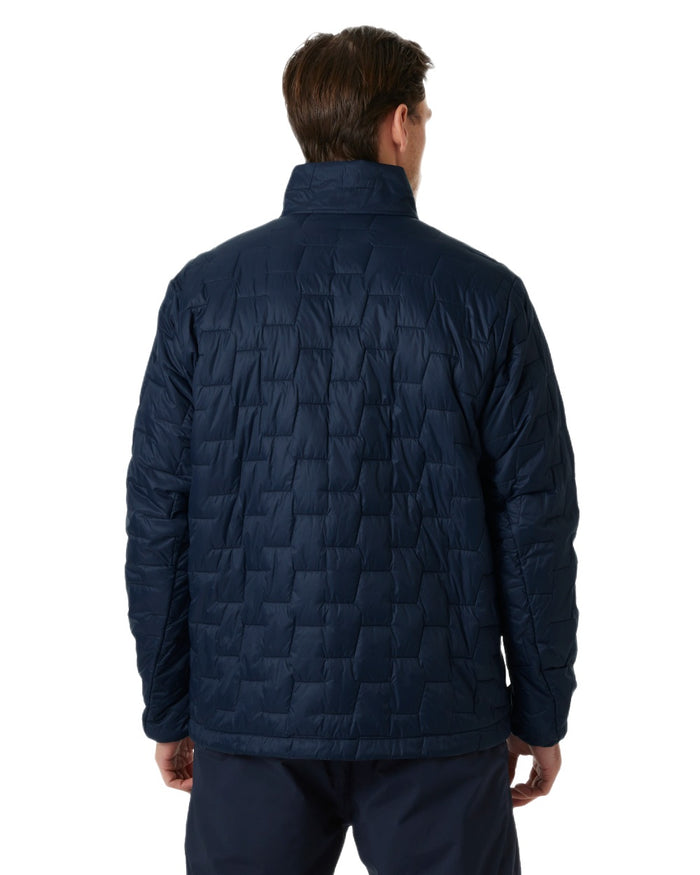 Navy Coloured Helly Hansen Mens Lifaloft Insulator Jacket on White Background
#colour_navy