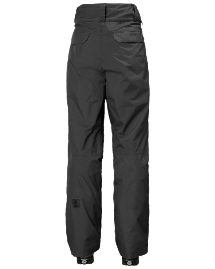 Black Coloured Helly Hansen Mens Sogn Cargo Pants on white background #colour_black