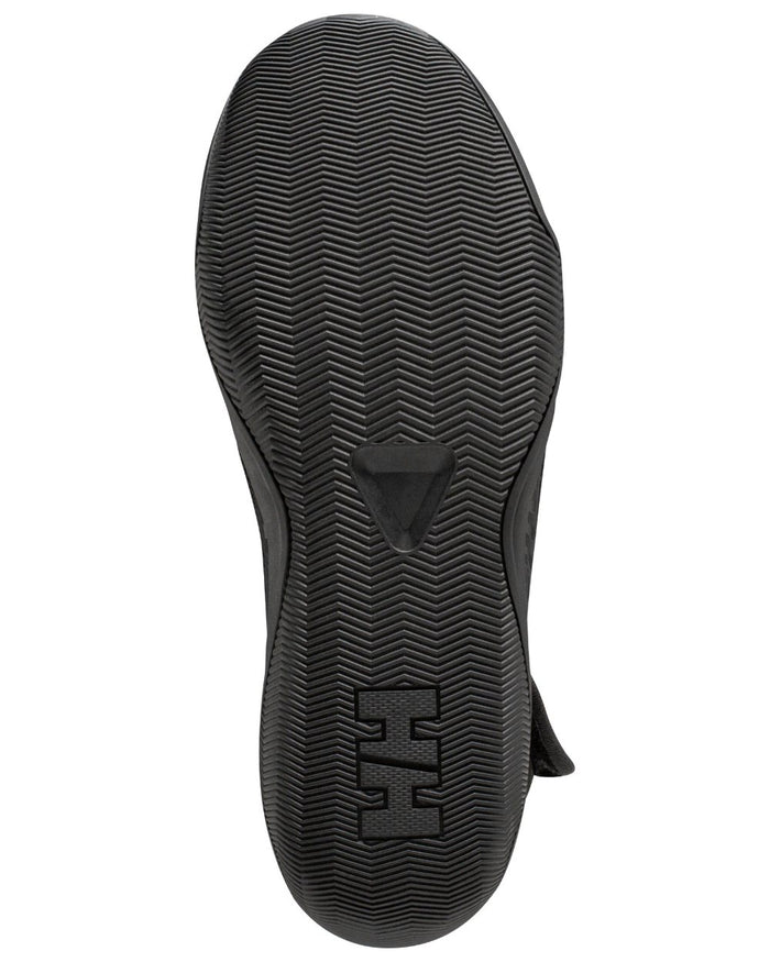 Black Coloured Helly Hansen Mens Supalight Moc-Mid Watersport Shoes on white background #colour_black