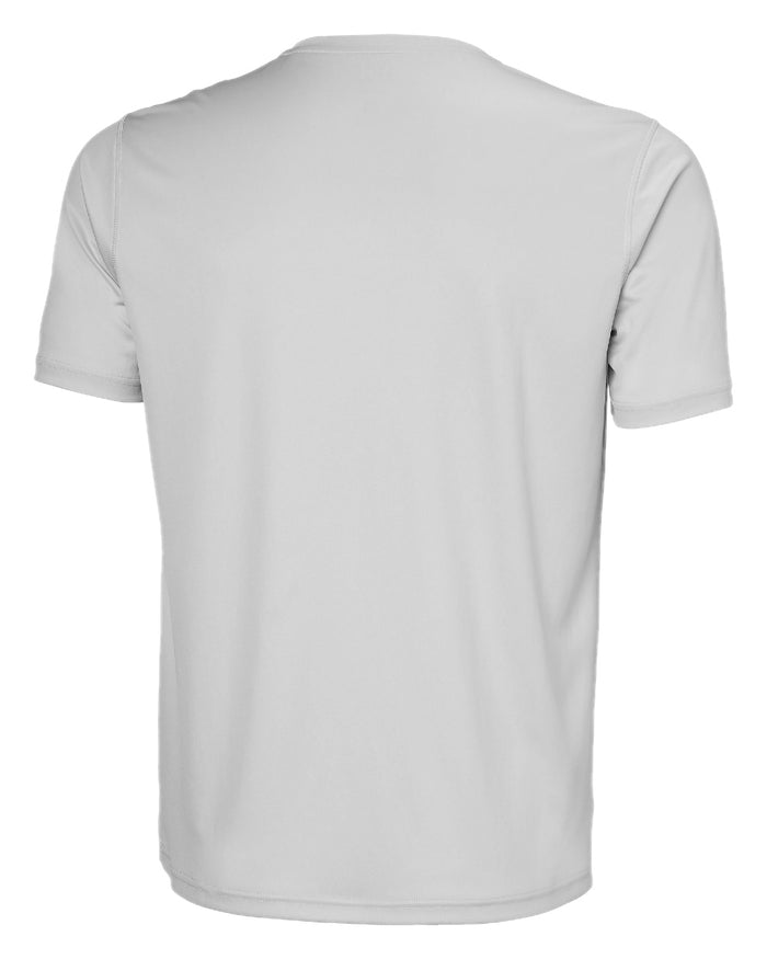 Grey Fog coloured Helly Hansen Mens Tech Graphic T-Shirt 2.0 on white background #colour_grey-fog