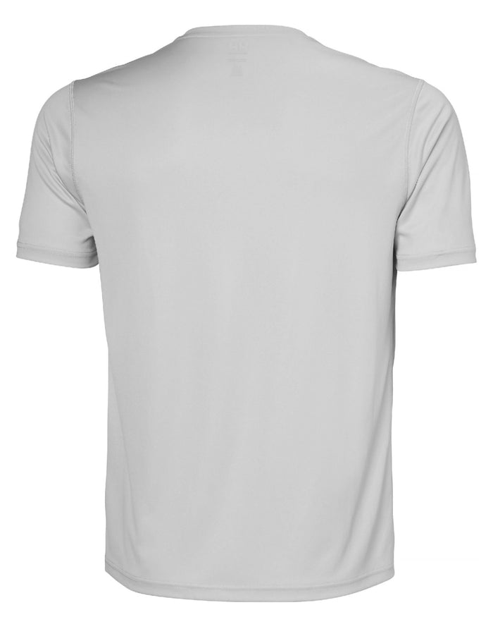 Grey Fog coloured Helly Hansen Mens Tech T-Shirt 2.0 on white background #colour_grey-fog