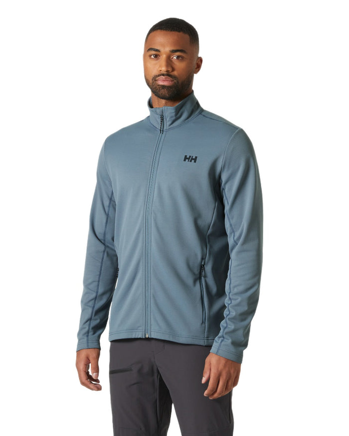 Washed Navy Coloured Helly Hansen Mens Versalite Fleece Jacket on White Background
#colour_washed-navy