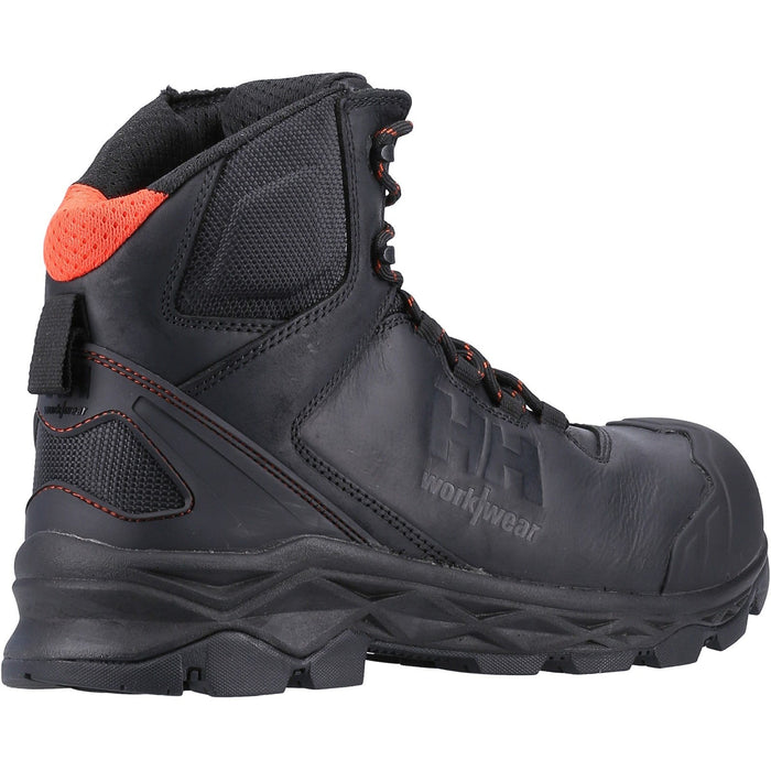 Helly Hansen Oxford Mid S3 Safety Boot in Black #colour_black