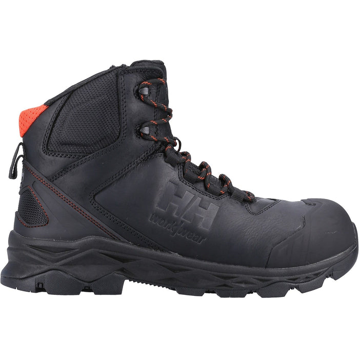 Helly Hansen Oxford Mid S3 Safety Boot in Black #colour_black