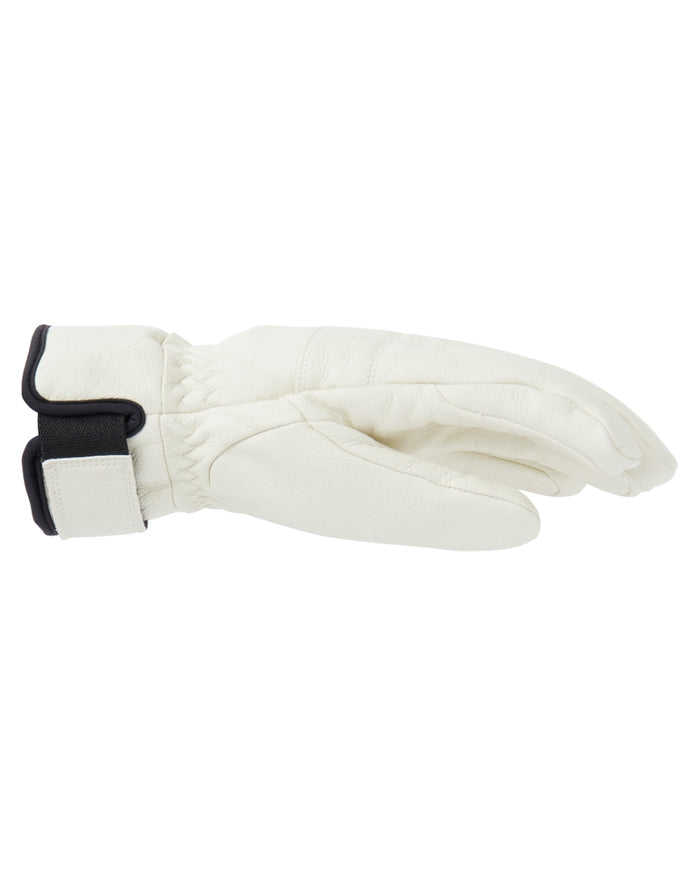 Snow Coloured Helly Hansen Womens Alphelia Gloves on white background #colour_snow